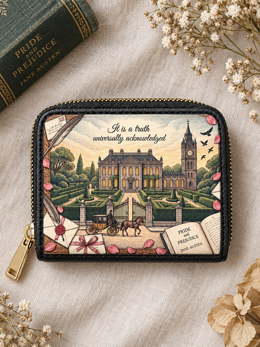 "Pride and Prejudice" Pemberley Mini Wallet