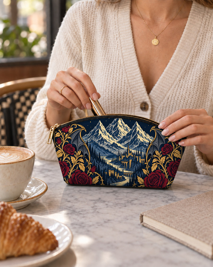 "Rose Mountain" Starlit Valley Eclipse Makeup Bag