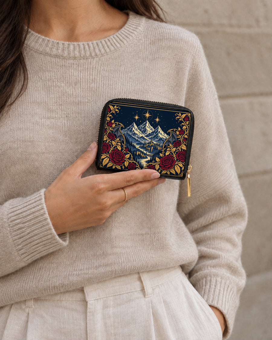 "Rose Mountain" Starlit Valley Mini Wallet