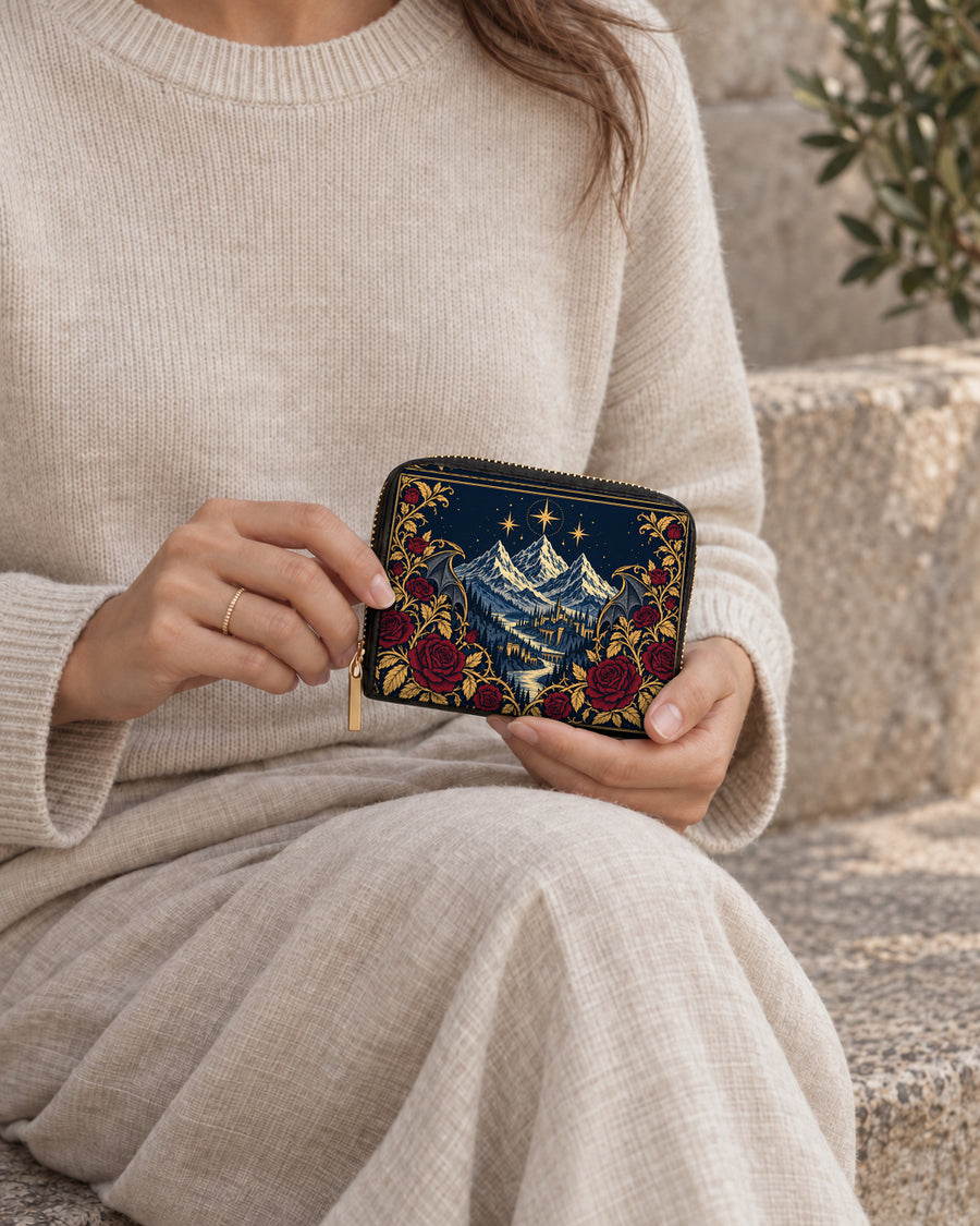 "Rose Mountain" Starlit Valley Mini Wallet
