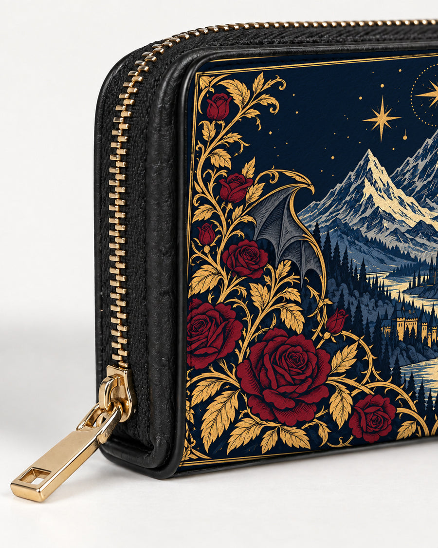 "Rose Mountain" Starlit Valley Mini Wallet