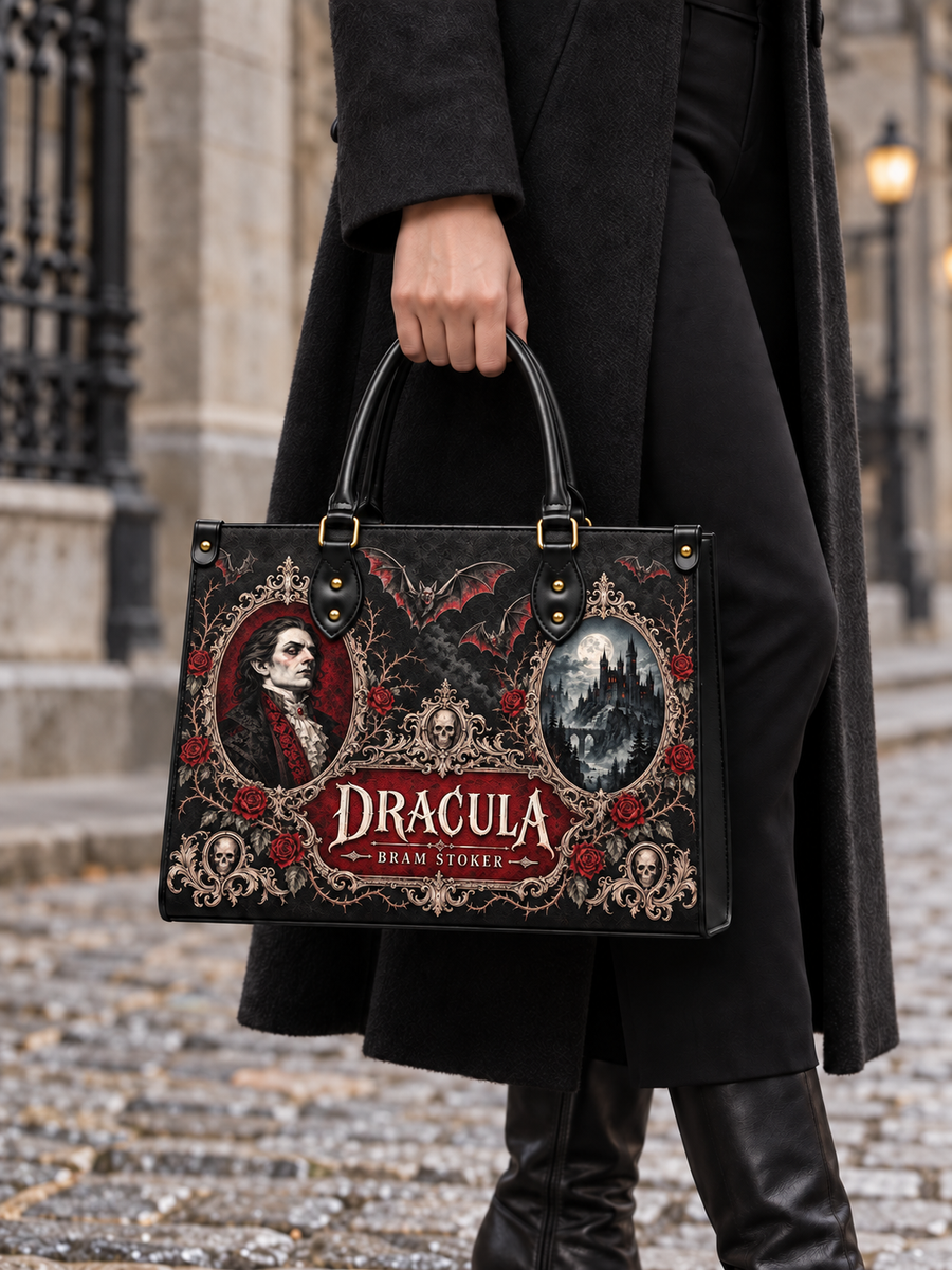 "The Dracula" Leather Handbag