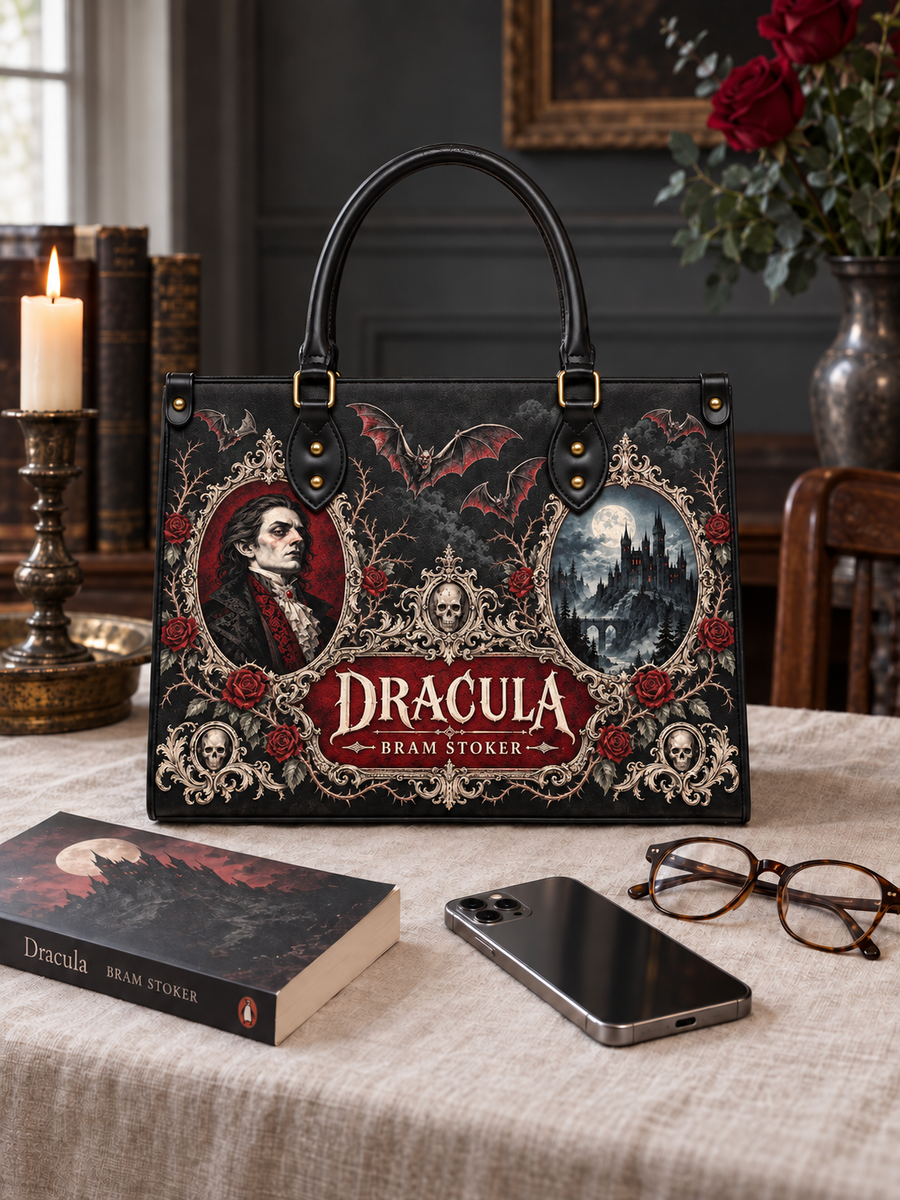 "The Dracula" Leather Handbag