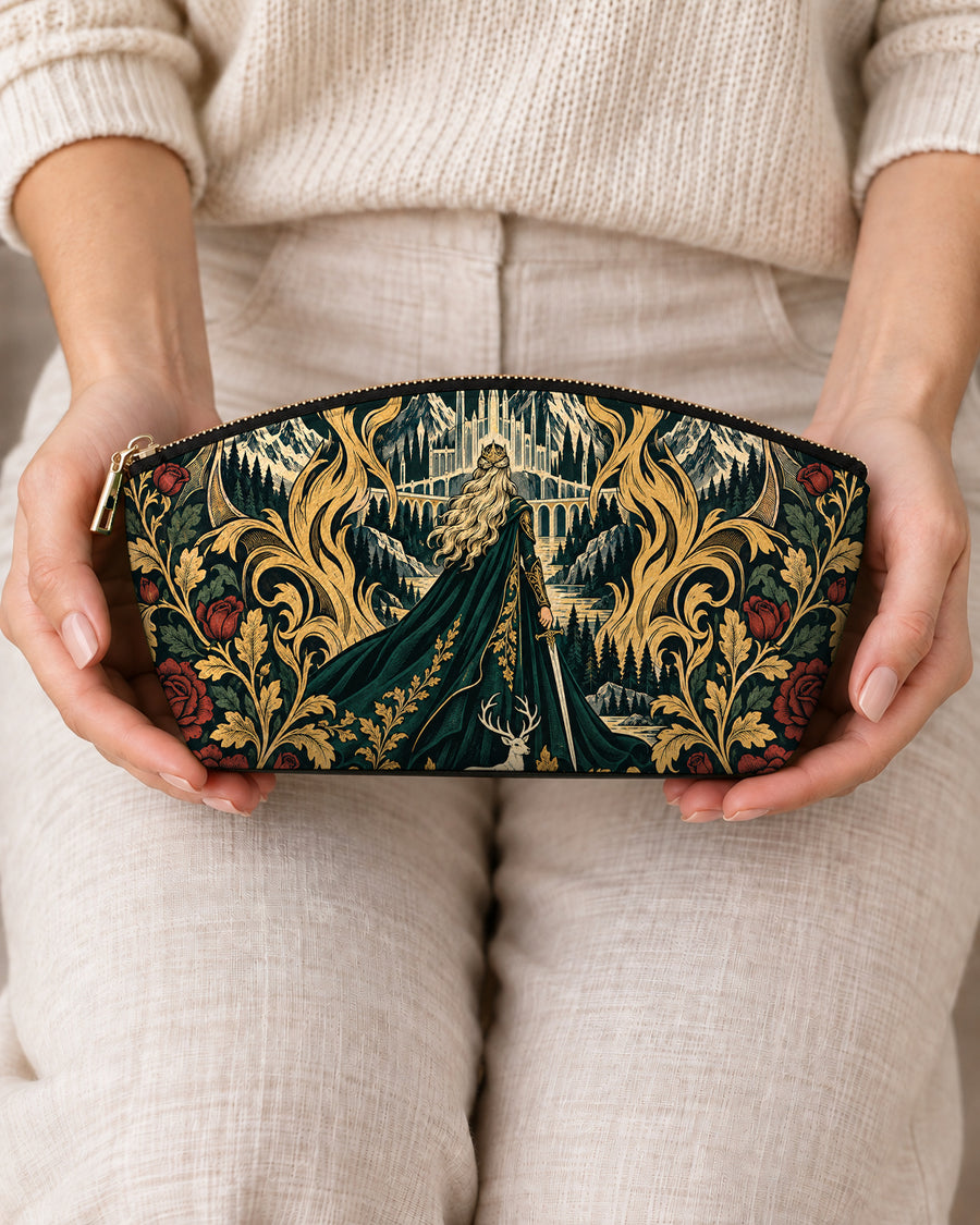 "The Fire Queen" White Stag Eclipse Makeup Bag