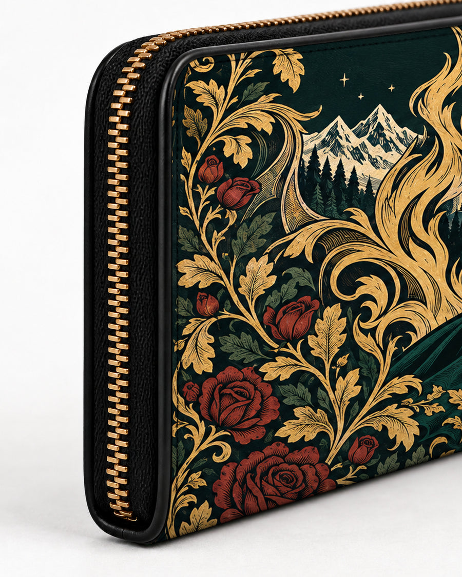 "The Fire Queen" White Stag Long Wallet