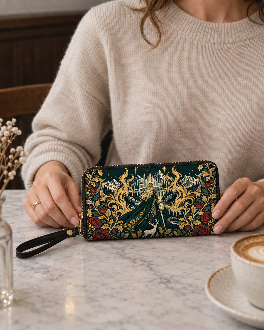 "The Fire Queen" White Stag Long Wallet