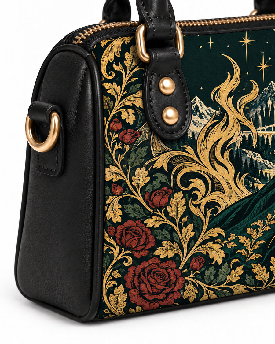 "The Fire Queen" White Stag Mini Satchel