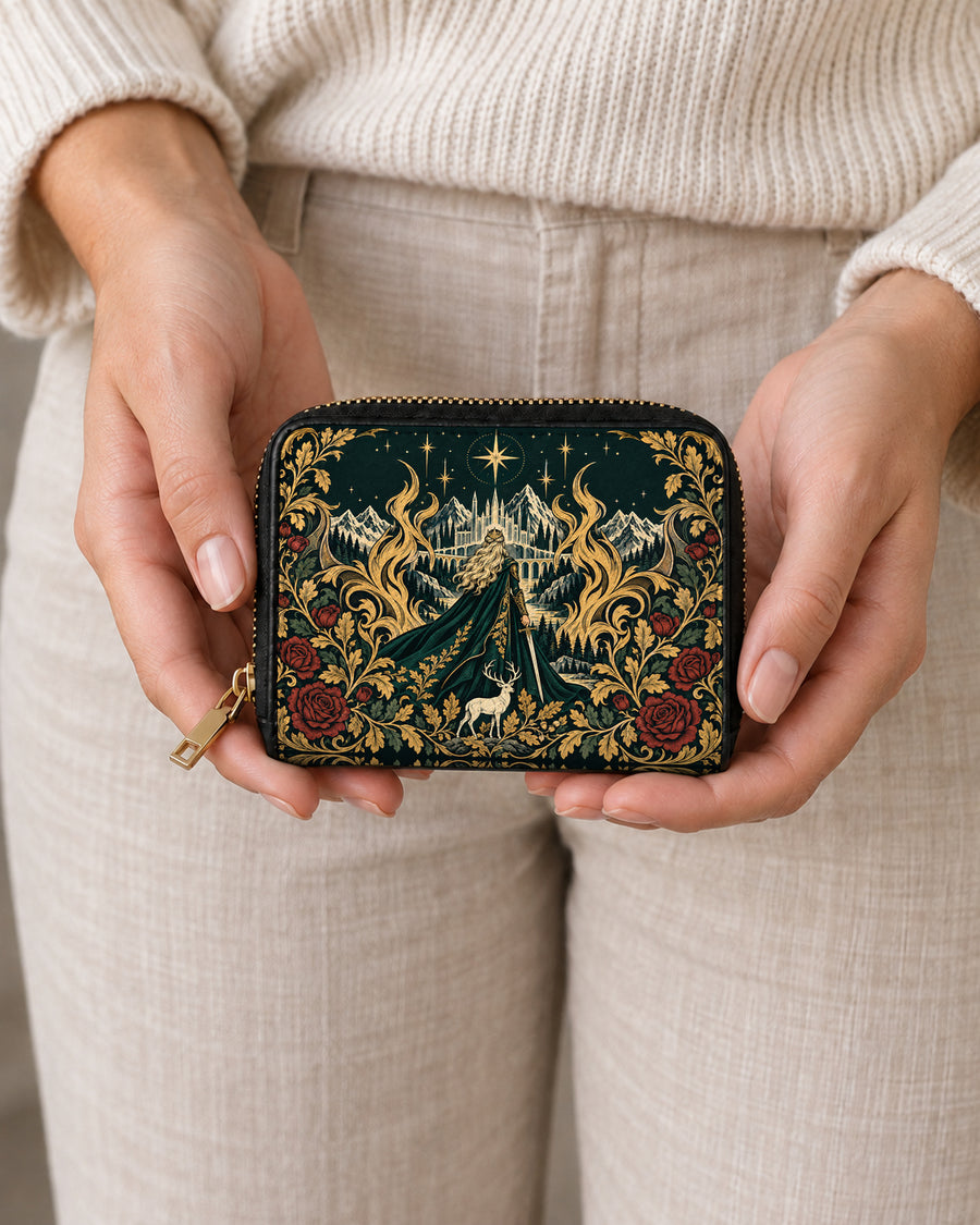 "The Fire Queen" White Stag Mini Wallet