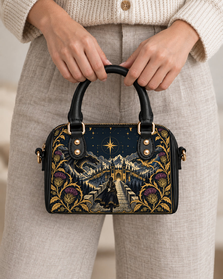 "The Parapet" Starlit Dragons Mini Satchel