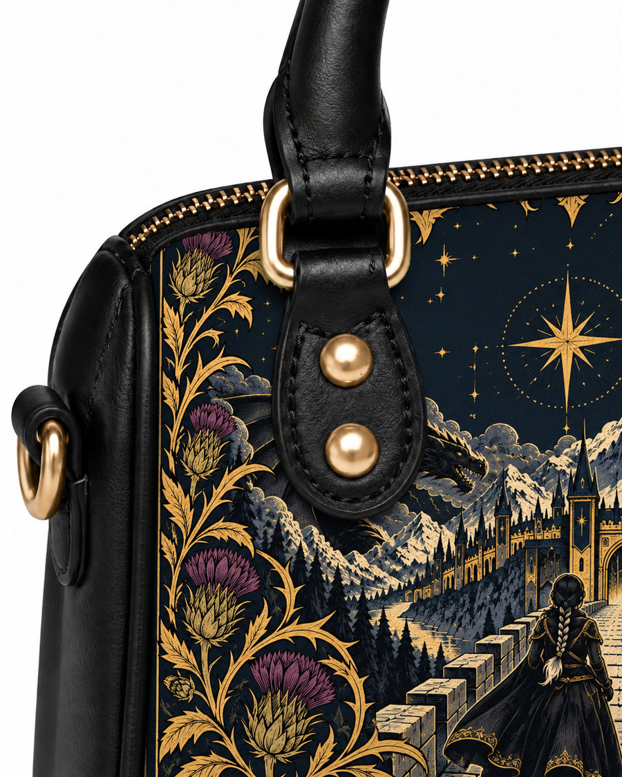 "The Parapet" Starlit Dragons Mini Satchel