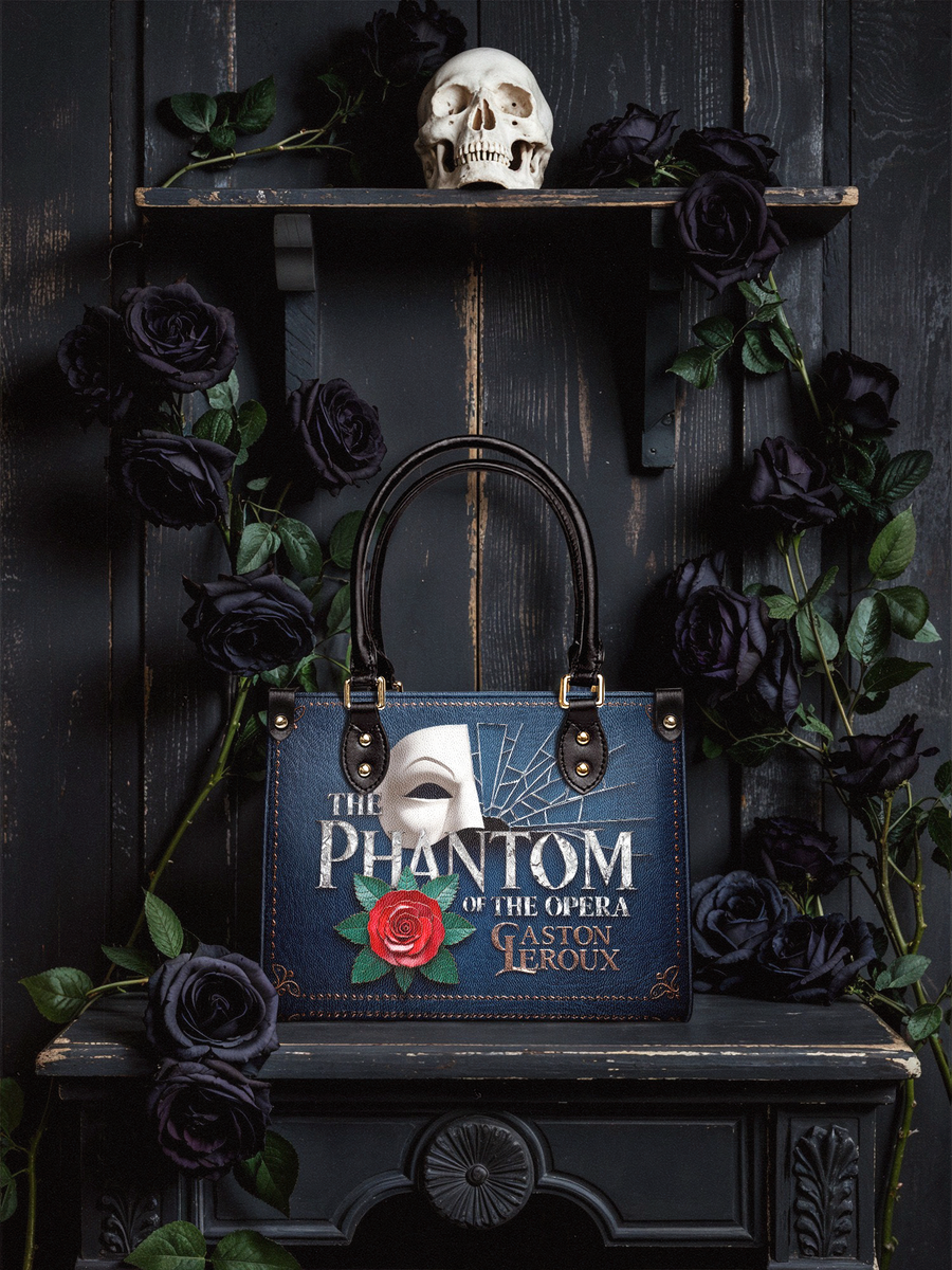 "The Phantom Of The Opera" Small Leather Handbag
