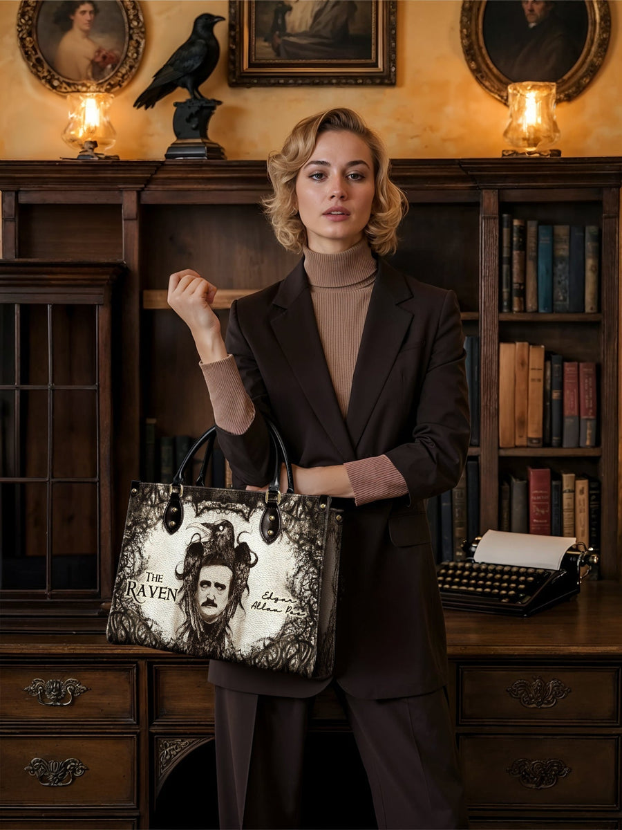 "The Raven" Leather Handbag