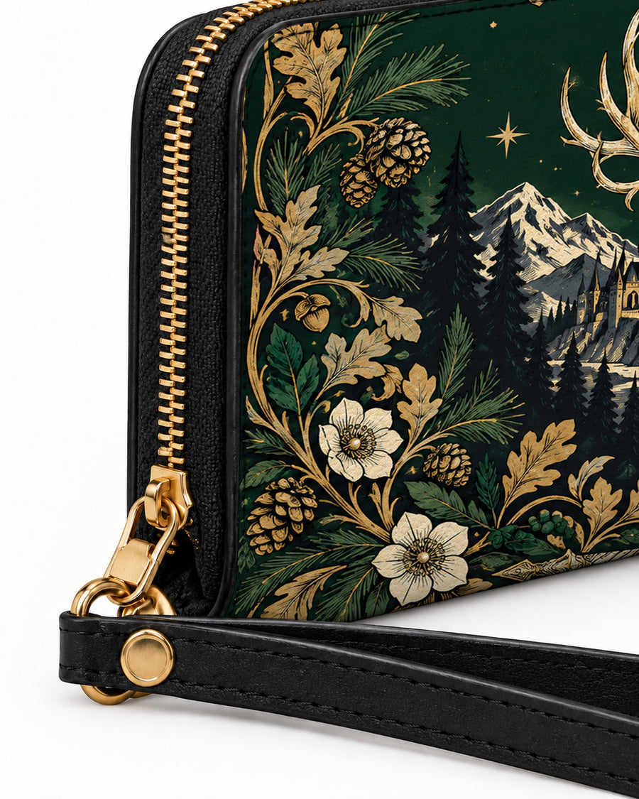 "The White Stag" Northern Court Long Wallet
