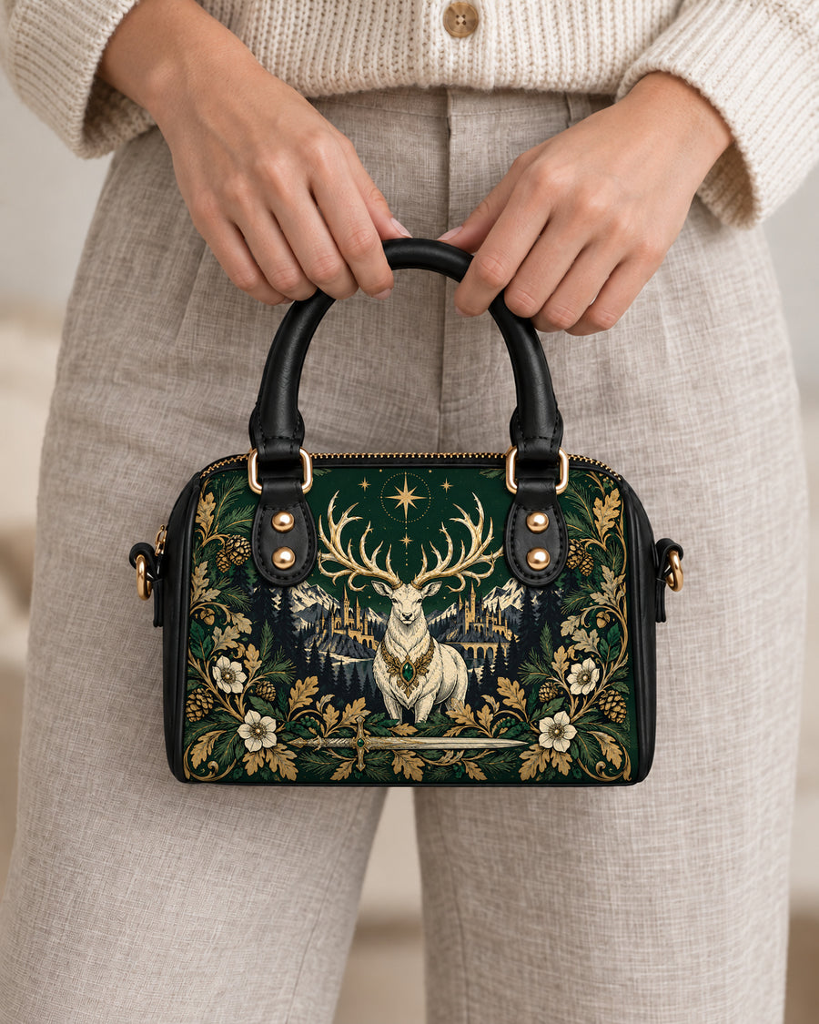"The White Stag" Northern Court Mini Satchel