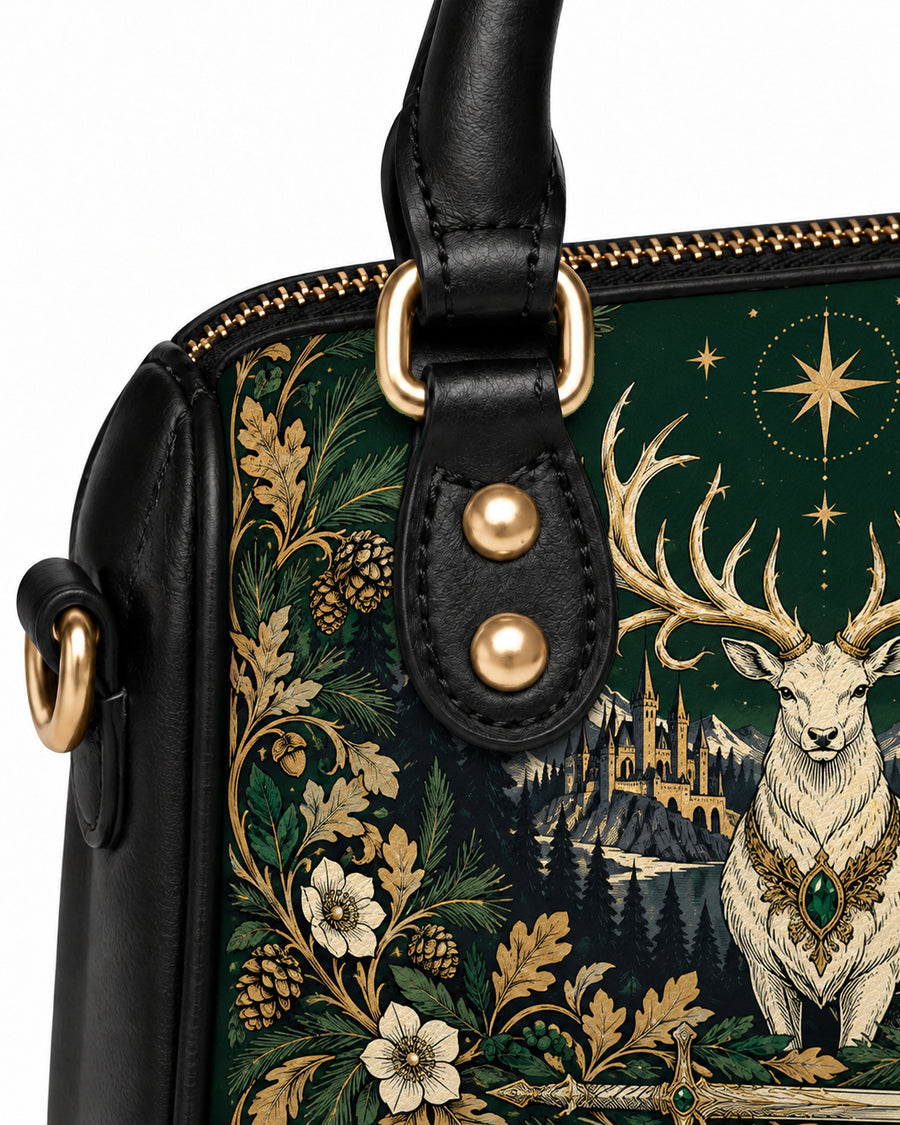 "The White Stag" Northern Court Mini Satchel
