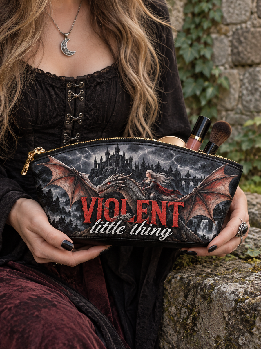 "Violent Little Thing" Dragon Rider Eclipse Makeup Bag