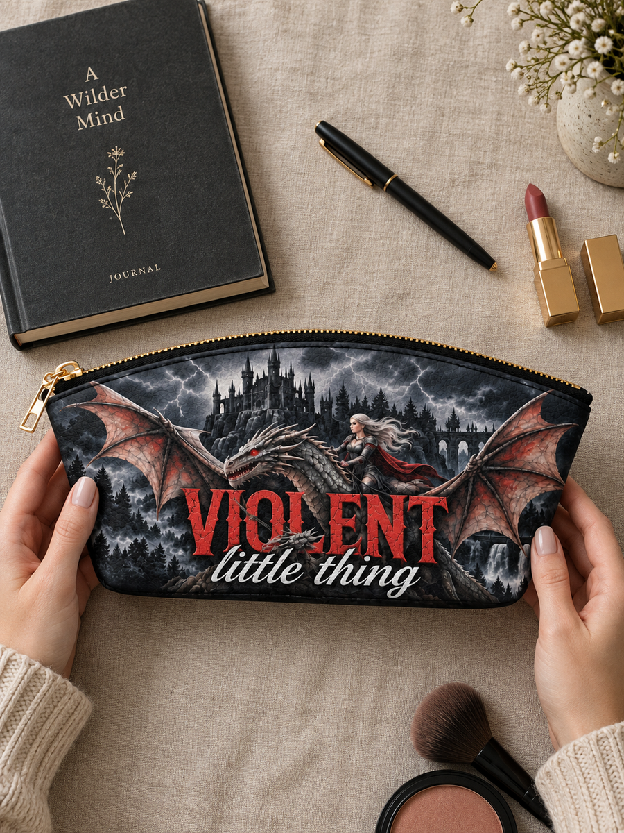 "Violent Little Thing" Dragon Rider Eclipse Makeup Bag
