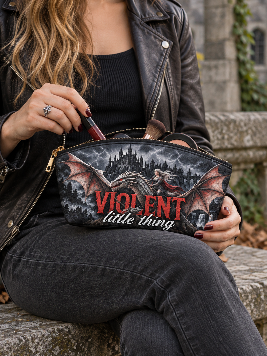 "Violent Little Thing" Dragon Rider Eclipse Makeup Bag