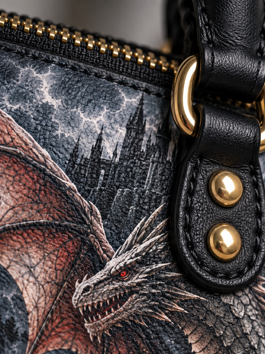 "Violent Little Thing" Dragon Rider Mini Satchel