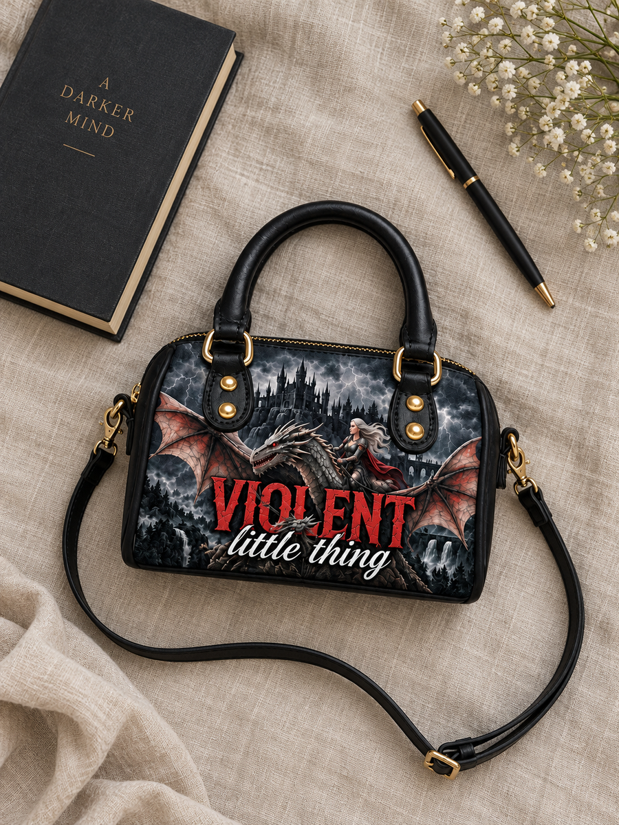 "Violent Little Thing" Dragon Rider Mini Satchel