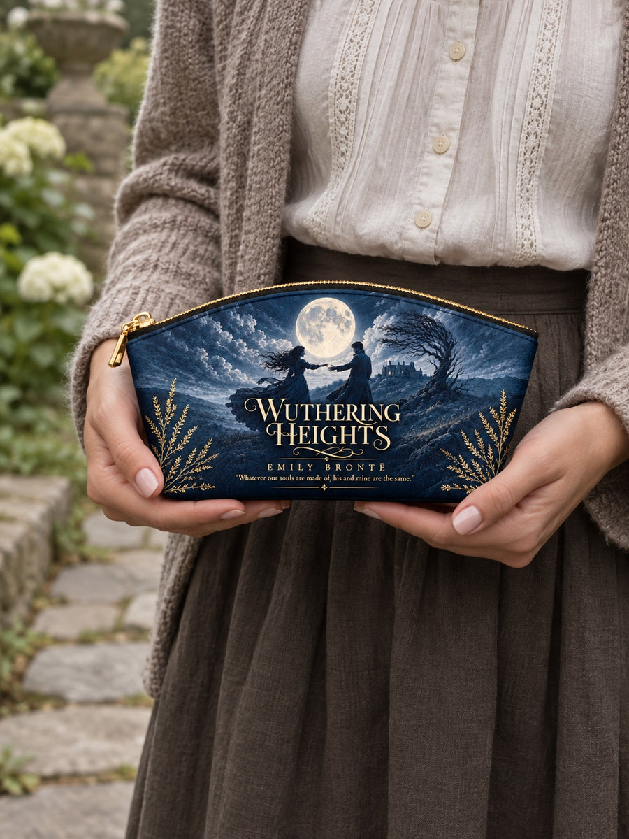 "Wuthering Heights" Windswept Moors Eclipse Makeup Bag