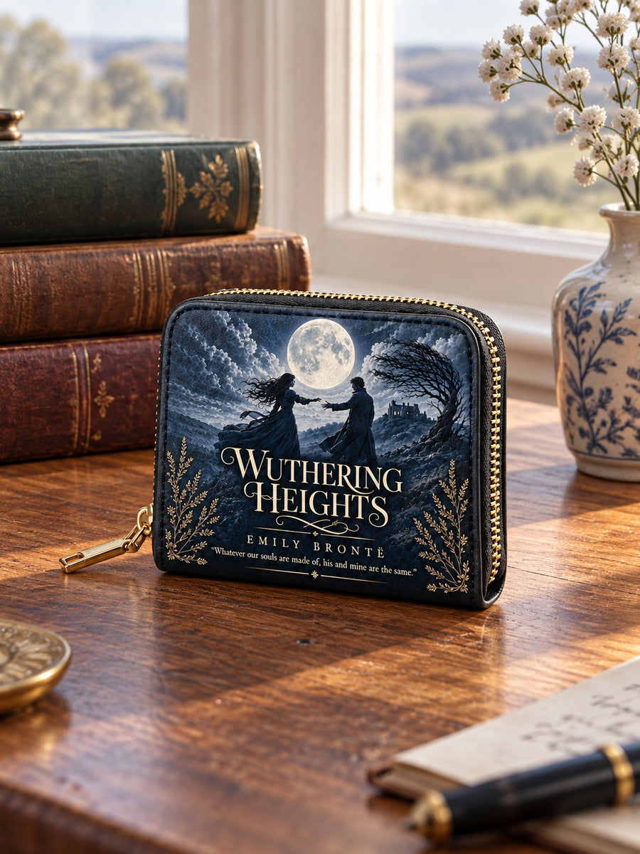 "Wuthering Heights" Windswept Moors Mini Wallet