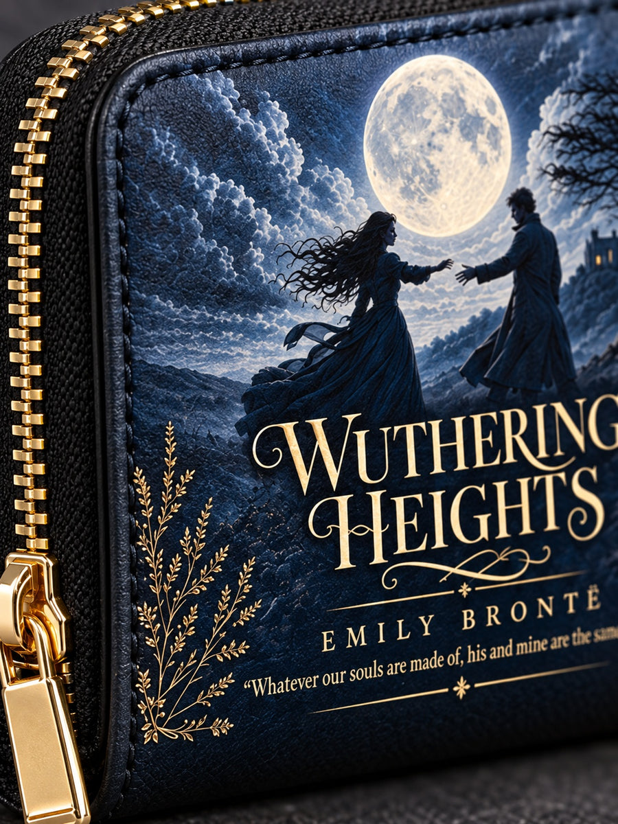 "Wuthering Heights" Windswept Moors Mini Wallet